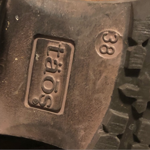 Taos Crave Golden Tan Leather Combat Boots - Picture 9 of 9